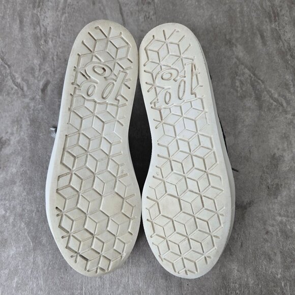 Paul Green Toby Sneakers Size 7.5 Gray Leather Low Top Comfort Sporty Moto Shoes - Picture 7 of 12